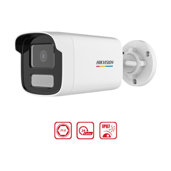 Camera HDTVI ColorVu 2MP HIKVISION DS-2CE10DF0T-PFS